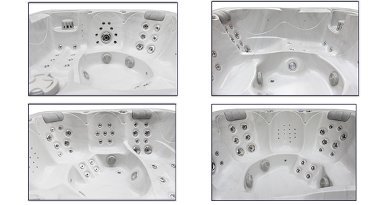 Sistema de control de la bañera de hidromasaje Balboa para 4 personas con bomba de masaje acrílico