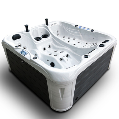 Las personas de lujo del jardín 4 dan masajes a la bañera de Whirlpool del balneario de la tina caliente con Bluetooth