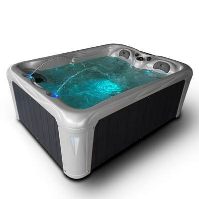 Balneario de la bañera de la tina caliente de Whirlpool del control del balboa de 3 personas pequeño con la luz UV