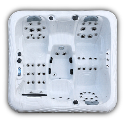 Bañera de impregnación al aire libre del balneario de 4 tinas calientes de los asientos con Bluetooth inalámbrico